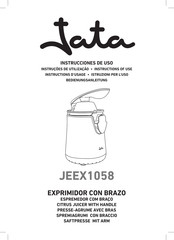 Jata JEEX1058 Bedienungsanleitung