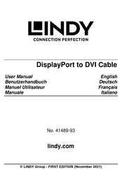 Lindy 41489-93 Benutzerhandbuch