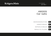 Kruger & Matz KM2015 Bedienungsanleitung