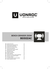 VONROC BG502AC Übersetzung Der Originalanleitung