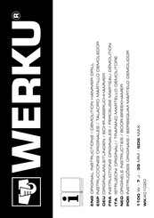 WERKU WK401020 Original Anleitungen