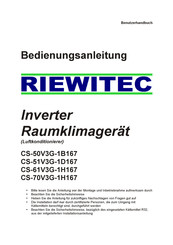 Riewitec CS-50V3G-1B167 Bedienungsanleitung