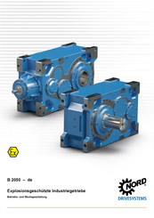NORD Drivesystems B2050 Betriebs- Und Montageanleitung