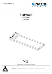 kinetic FlatWalk FW5000 Originalanleitung