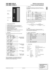 Feig Electronic VEK MNE1-R24-A Bedienungsanleitung