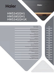 Haier HWS34GGH1K Benutzerhandbuch