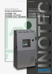 InoTec CLS FUSION 24 Montage- Und Betriebsanleitung