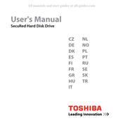 Toshiba SecuRed Bedienungsanleitung