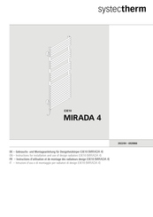 Systec Therm MIRADA 4 Gebrauchs- Und Montageanleitung