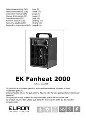 EUROM EK Fanheat 2000 Gebrauchsanleitung
