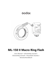 Godox ML-150 II Macro Ring Flash Benutzerhandbuch