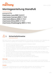Marmony C780 Montageanleitung