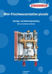 Strasshofer piccolo M Montage- Und Bedienungsanleitung
