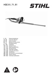 Stihl hse 81 Gebrauchsanleitung