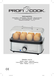 Profi Cook Eierkocher PC-EK 1275 Bedienungsanleitung