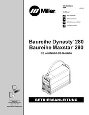 Miller Maxstar 280 DX Betriebsanleitung