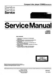 Philips CD880 Servicehandbuch