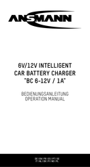ANSMANN 1001-0142 Bedienungsanleitung