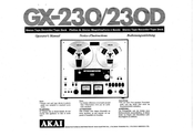 Akai GX-230D Bedienungsanleitung