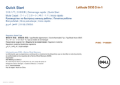 Dell Latitude 3330 2-in-1 Schnellstartanleitung