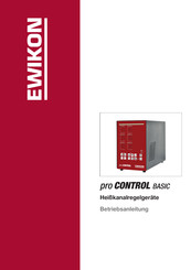 EWIKON PRO control basic 6 Betriebsanleitung