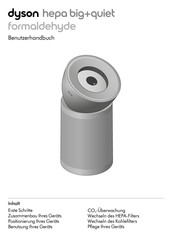 Dyson hepa big+quiet Formaldehyde Benutzerhandbuch