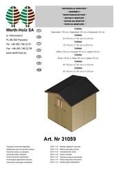 Werth-Holz 31059 Montageanleitung