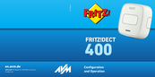 AVM FRITZ!DECT 400 Bedienungsanleitung