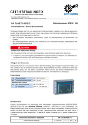 NORD Drivesystems SK TU4-ETH-M12-C Bedienungsanleitung