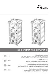 MBS SD OLYMPIA Installations- Und Bedienungsanleitung