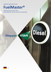 Kingspan TITAN FuelMaster FM 3500 Bediengungsanweisungen