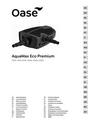 Oase AquaMax Eco Premium 13000 Inbetriebnahme