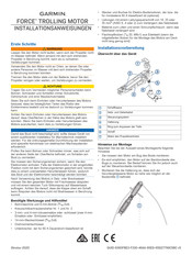Garmin Force Installationsanweisungen