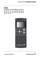 Grundfos R100 Montage- Und Betriebsanleitung