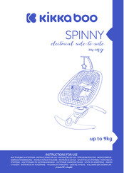 KIKKA BOO SPINNY Gebrauchsanweisung