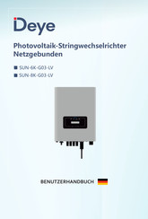 Deye SUN-6K-G03-LV Benutzerhandbuch