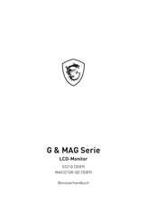 MSI MAG321QR-QD Benutzerhandbuch