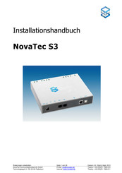 NovaTec S3 Installationshandbuch