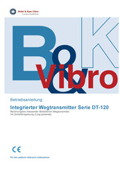 Brüel & Kjær Vibro DT-120 Serie Betriebsanleitung