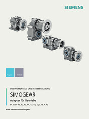 Siemens SIMOGEAR Betriebsanleitung