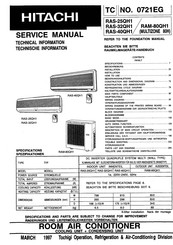 Hitachi RAM-80QH1 Technische Information