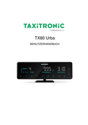 Flexitron Taxitronic TX80 Urba Benutzerhandbuch