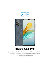 ZTE Blade A53 Pro Schnellstartanleitung
