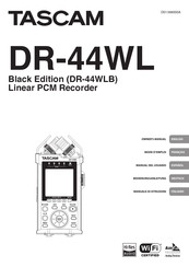 Tascam DR-44WL Bedienungsanleitung