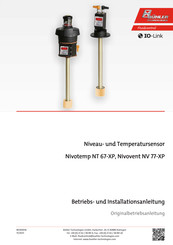 Bühler technologies Nivotemp NT 67-XP Betriebs Und Installationsanleitung