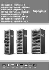 FRIGOGLASS ICOOL2ECO-500 R290a B Benutzerhandbuch