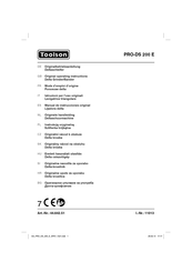 Toolson PRO-DS 200 E Originalbetriebsanleitung
