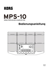 Korg MPS-10 Bedienungsanleitung