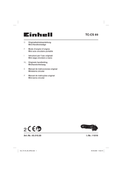 EINHELL TC-CS 89 Originalbetriebsanleitung