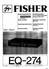 Fisher EQ-274 Bedienungsanleitung